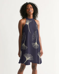 Natural Flowers Women's Halter Dress - Kollection by Kauriel