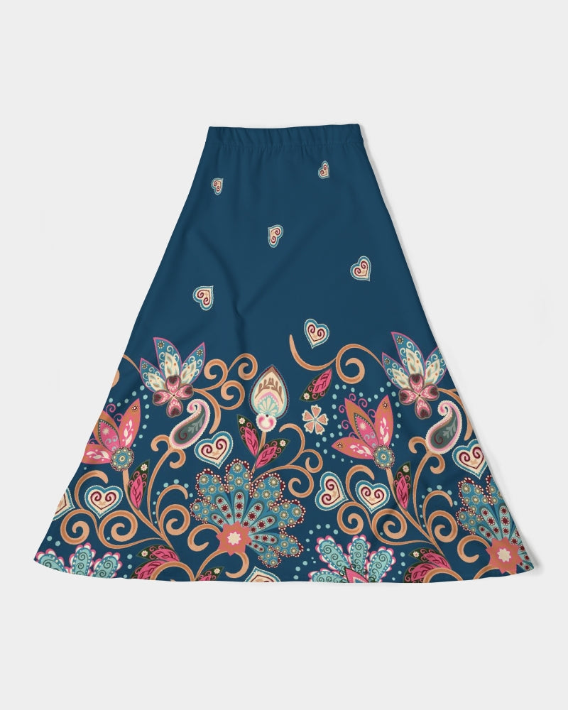 Love of Nature Women's A-Line Midi Skirt - Kollection by Kauriel