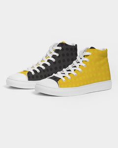 Yellow Women's Hightop Canvas Shoe - Kollection by Kauriel