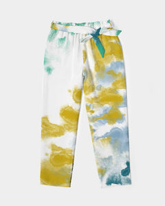 Colorful life Women's Belted Tapered Pants - Kollection by Kauriel