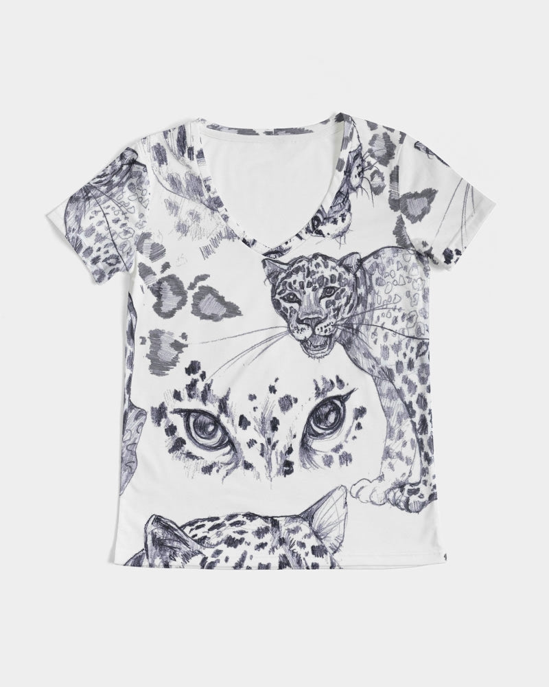 I'm a Tiger Women's V-Neck Tee - Kollection by Kauriel