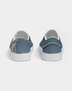 gradient_blues Men's Slip-On Canvas Shoe - Kollection by Kauriel
