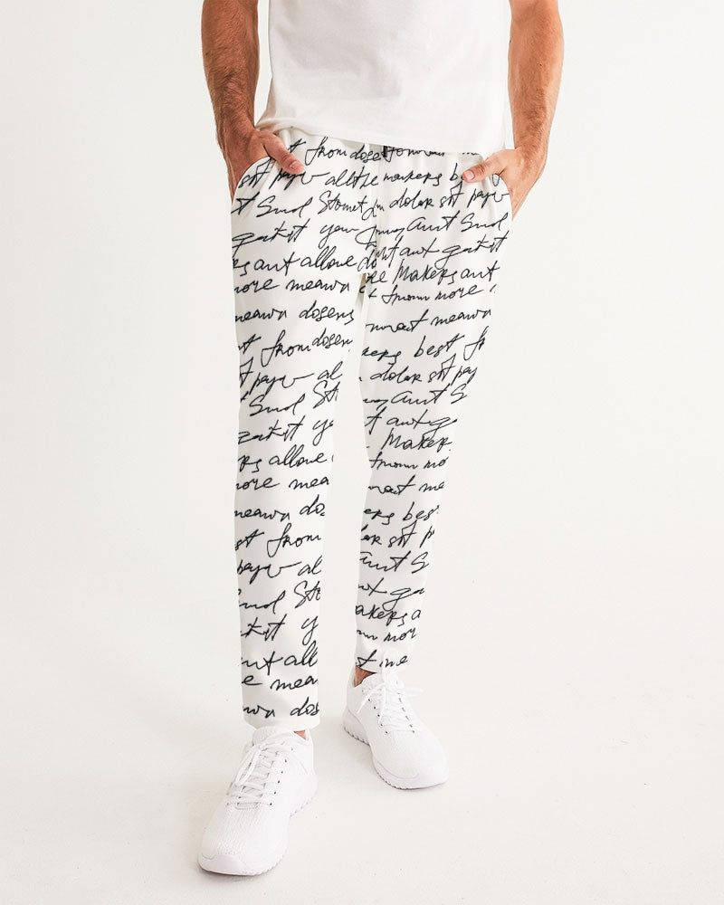 Letter to a Stranger Men's Joggers - Kollection by Kauriel