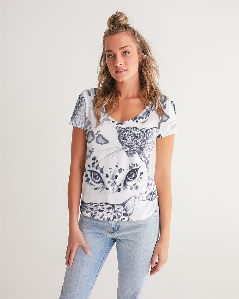 I'm a Tiger Women's V-Neck Tee - Kollection by Kauriel