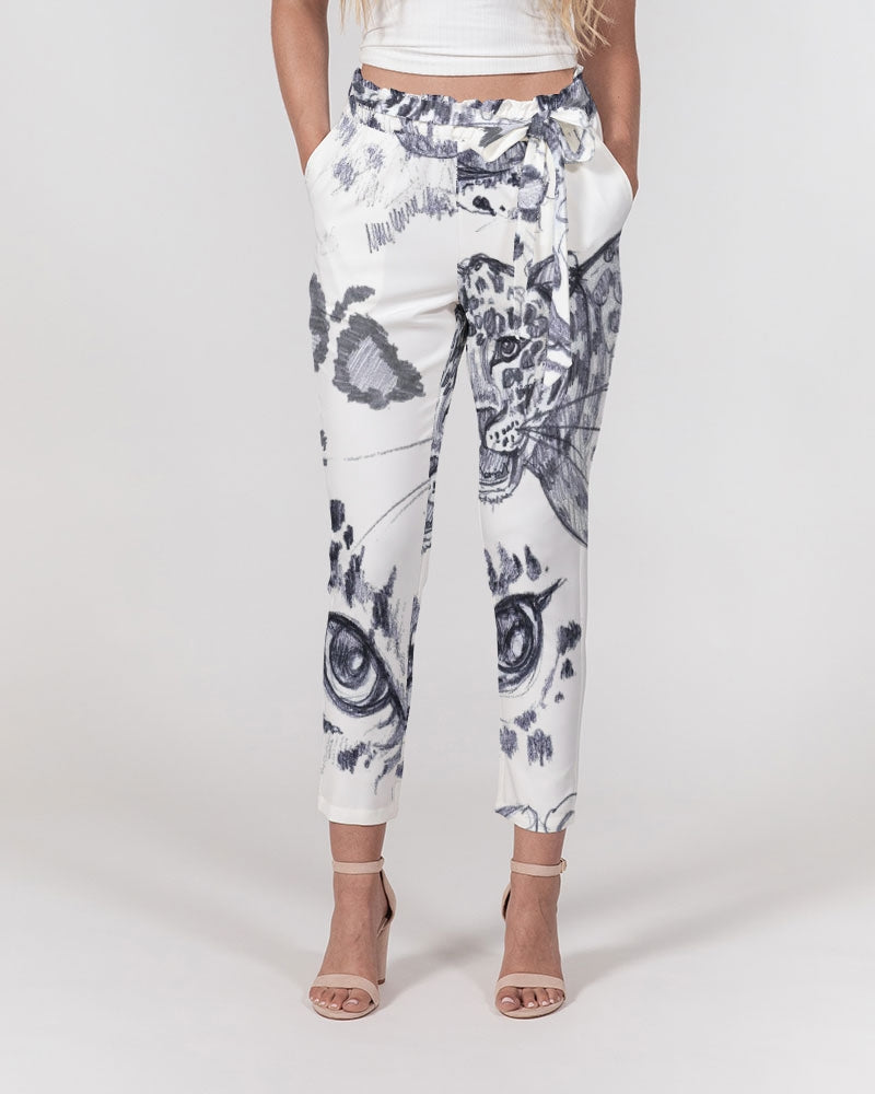 I'm a Tiger Women's Belted Tapered Pants - Kollection by Kauriel