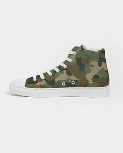 Camouflage Men's Hightop Canvas Shoe - Kollection by Kauriel