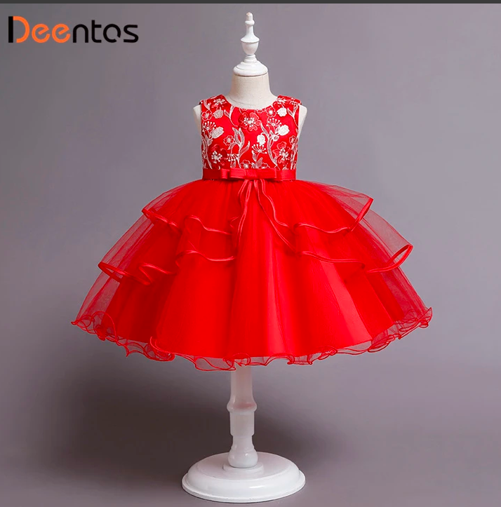 Cute Baby Bow Princess Dress - Kollection by Kauriel