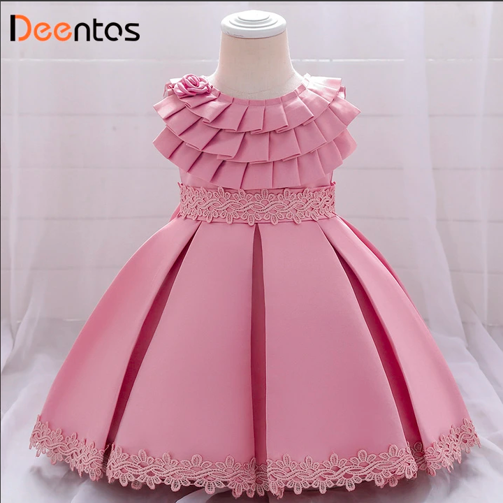 Elegant Girls Pleated Princess Dress - Kollection by Kauriel