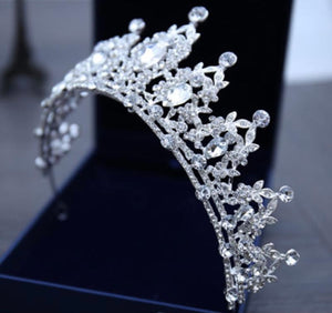 Silver Crown with crystals - Kollection by Kauriel