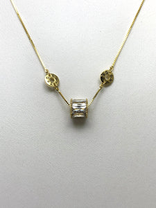 Zodiac Crystal Gold Necklace - Kollection by Kauriel