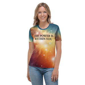 the power is within you Women's T-shirt - Kollection by Kauriel