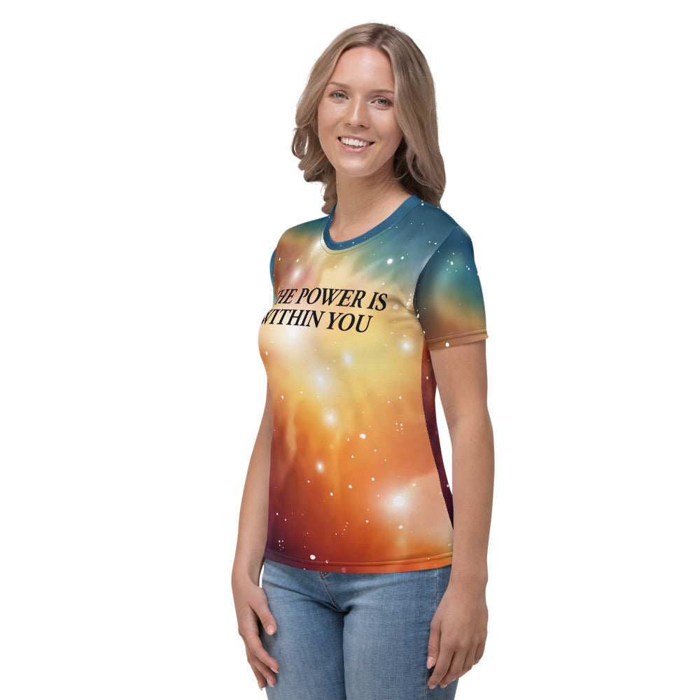 the power is within you Women's T-shirt - Kollection by Kauriel