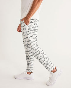 Letter to a Stranger Men's Joggers - Kollection by Kauriel