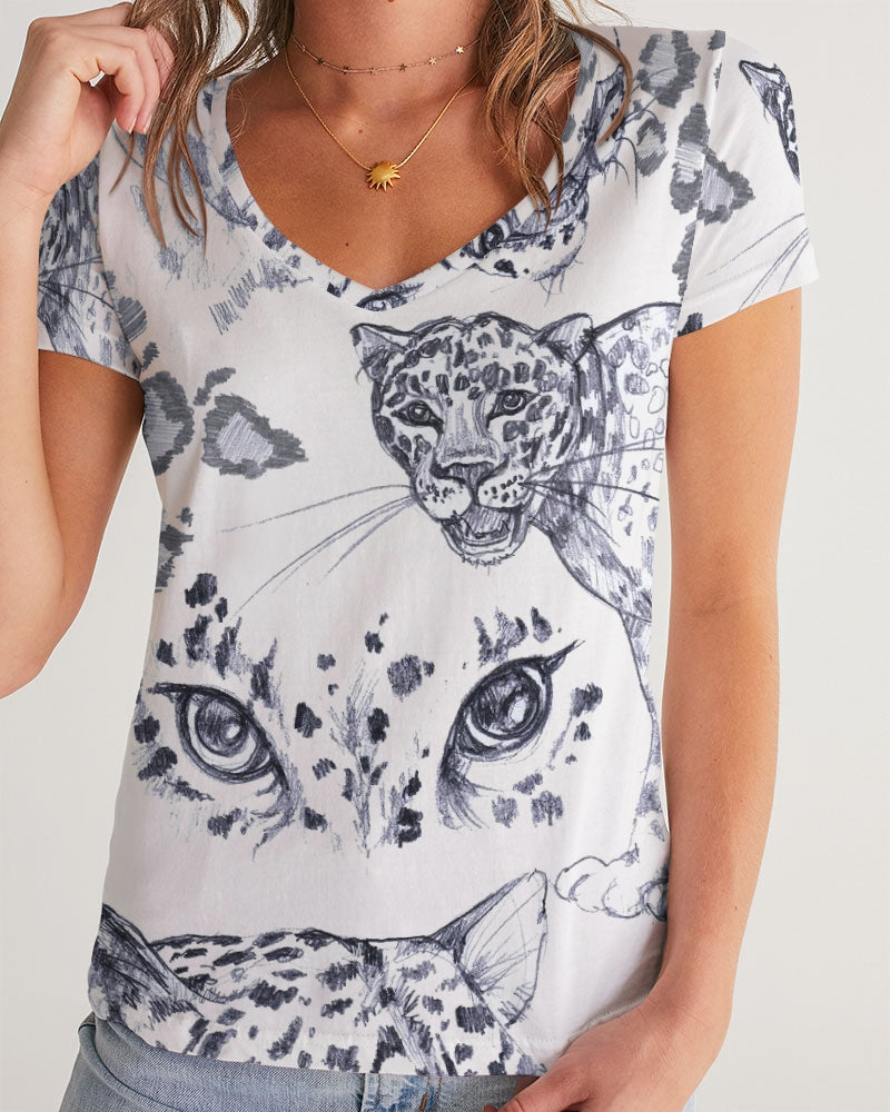 I'm a Tiger Women's V-Neck Tee - Kollection by Kauriel