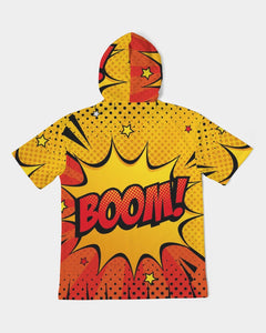 Boom Men's Premium Heavyweight Short Sleeve Hoodie - Kollection by Kauriel
