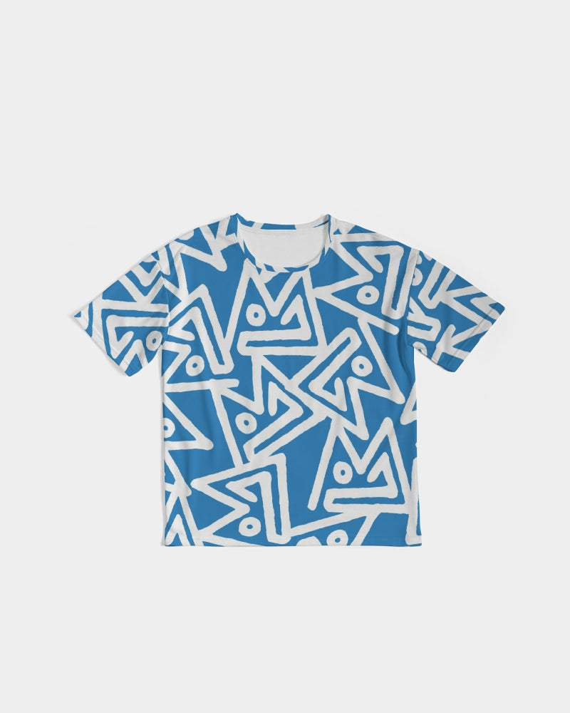 Doodle On Sky Blue Men's Premium Heavyweight Tee - Kollection by Kauriel